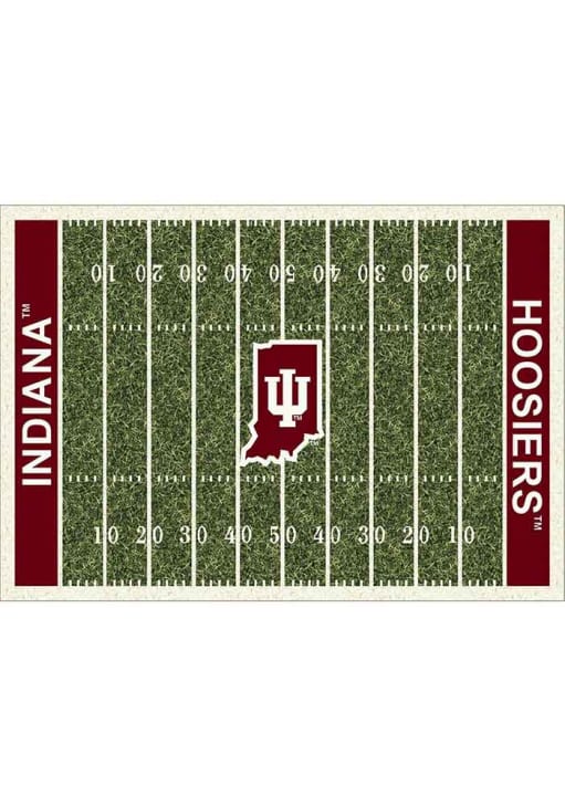 Indiana Hoosiers 6x8 Homefield Interior Rug - Crimson