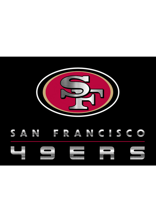 San Francisco 49ers 6x8 Interior Rug - Red