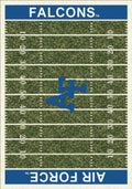 Air Force Falcons 4x6 Homefield Interior Rug - Blue