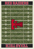 Texas Tech Red Raiders 6x8 Homefield Interior Rug - Black