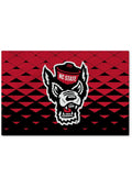 NC State Wolfpack Washable Rug Interior Rug - Red
