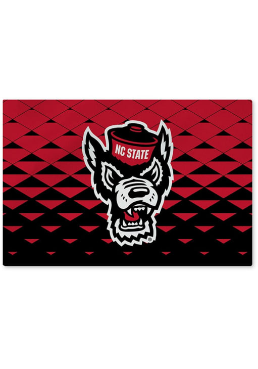 NC State Wolfpack Washable Rug Interior Rug - Red