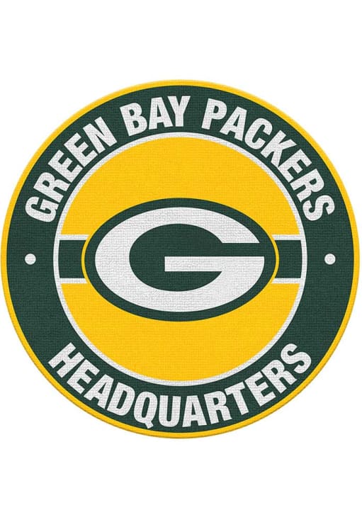 Green Bay Packers Headquarters Rug Interior Rug - Green