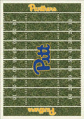 Pitt Panthers 6x8 Homefield Interior Rug - Blue