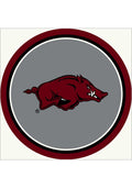 Arkansas Razorbacks 64" Diameter Interior Rug - Ash