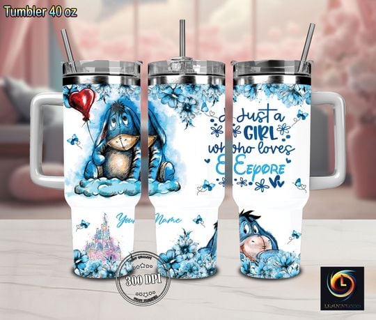 Donkey Character 40oz Tumbler 40oz Cartoon Tumbler