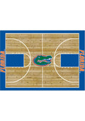 Florida Gators 4x6 Courtside Interior Rug - Royal Blue
