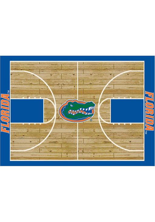 Florida Gators 4x6 Courtside Interior Rug - Royal Blue