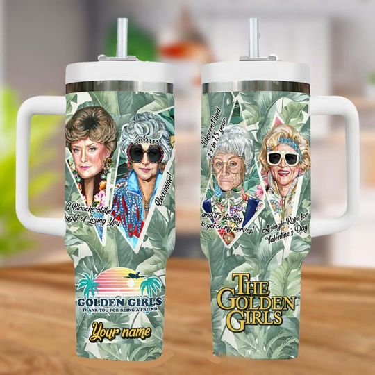The Stay Golden 40oz Tumbler, Personalised Tumbler, Stay Golden Tv Sitcom Water Tumbler