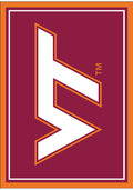 Virginia Tech Hokies 4x6 Spirit Interior Rug - Maroon