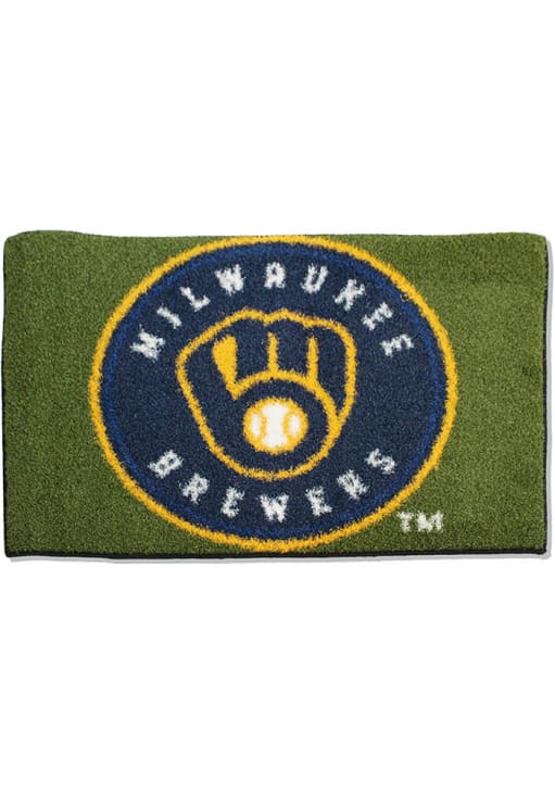Milwaukee Brewers 4x6 MVP Authentic Sports Turf Interior Rug - Green