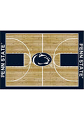 Penn State Nittany Lions 6x8 Courtside Interior Rug - Navy Blue