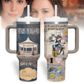 Gilmore 40oz Tumbler, Stars Hollow Stainless Tumbler