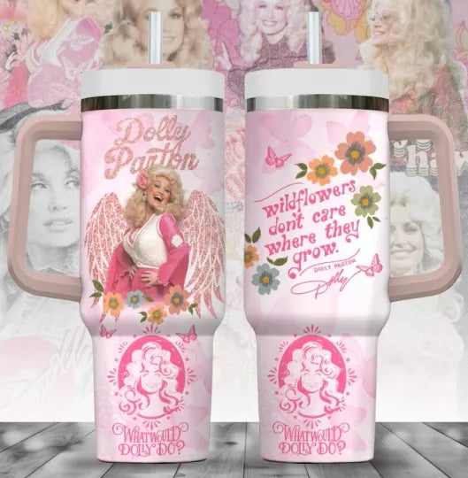DollyParton 40oz Tumbler