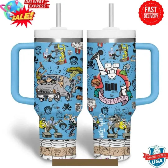 Descendents Not A Loser Special Edition 40oz Tumbler Cup Great ,