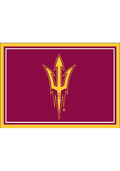 Arizona State Sun Devils 4x6 Spirit Interior Rug - Maroon