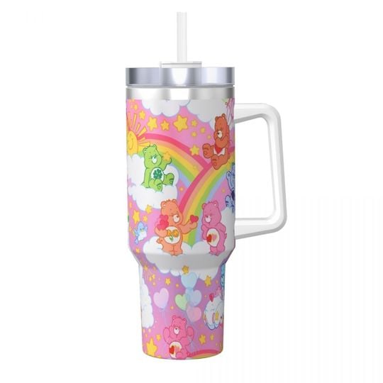 Stainless Steel Tumbler Cute Bears 40oz Tumbler