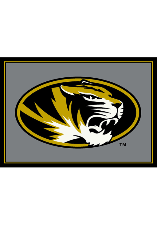 Missouri Tigers 3x4 Area Interior Rug - Ash