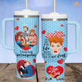 I Love Lucy 40oz Tumbler, Classic TV Show Stainless Steel Tumbler