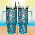 Little Mermaid 40oz Tumbler With Handle, Under The Sea Gift Idea