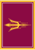 Arizona State Sun Devils 8x11 Spirit Interior Rug - Maroon