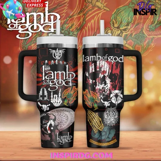 Lamb Of God Limited Edition 40Oz Tumbler Cup