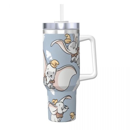 Stainless Steel 40oz Tumbler Dumboo Mugs Cup