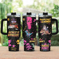 Princess Donut And Mongo 40oz Tumbler, Dungeon Crawler Carl Stainless