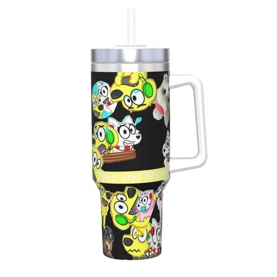 Tylers And Snowi Gaming Tumbler 40oz