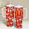 Fast Food 40oz Tumbler, Food Lover 40oz Tumbler, McDonald Stainley Tumbler