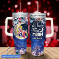 Magical Moon Girl Anime Custom Tumbler 40oz With Handle