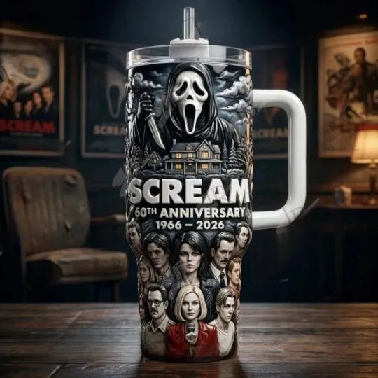 Scream 60th Anniversary 1966-2026 40oz Tumbler