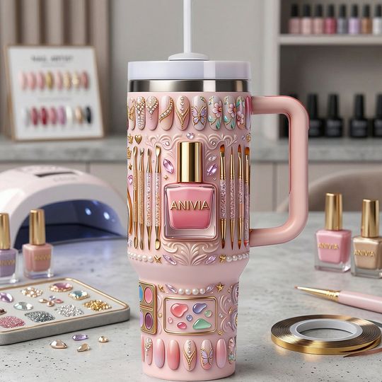 Nail Artist 40oz Tumbler - Personalized Gifts For Her