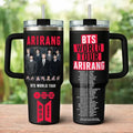 B.T.S Arirang World Tour 2026 Tumbler 40oz Coffee Cup Gift For Fans