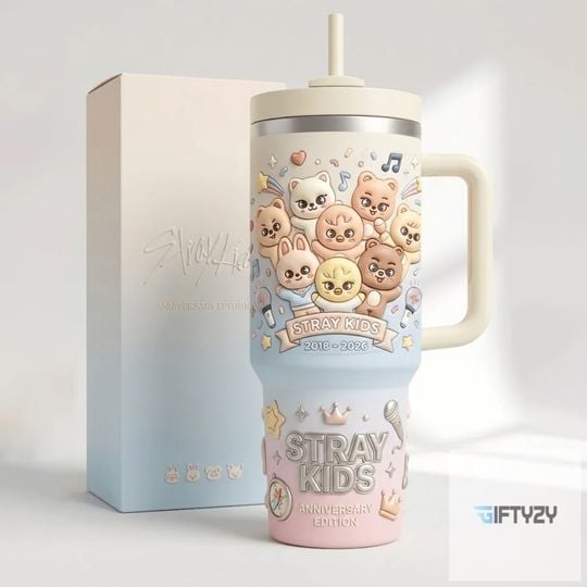 Stray Kids Music Anniversary Edition Tumbler 40Oz
