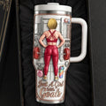 Fitness Queen 40oz Tumbler - Personalized Gifts For Gym Lovers