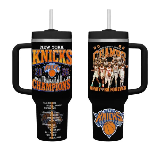 New York K.nicks 2026 Finals Champions Tumbler 40oz