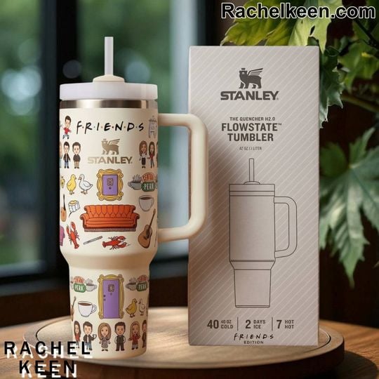 Friends Series AOP Tumbler 40oz