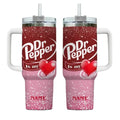 Custom Dr Pepper 40oz Tumbler, Diet Dr Pepper Tumbler