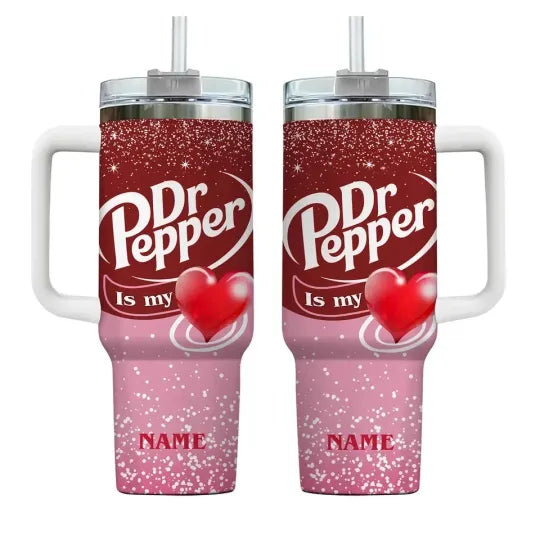 Custom Dr Pepper 40oz Tumbler, Diet Dr Pepper Tumbler