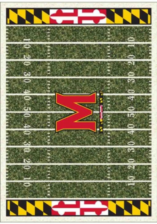 Maryland Terrapins 4x6 Homefield Interior Rug - Red