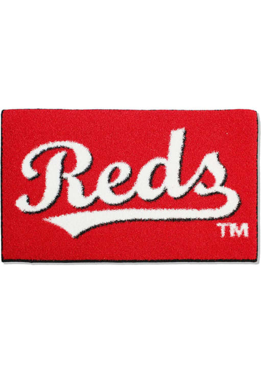 Cincinnati Reds 4x6 MVP Authentic Sports Turf Interior Rug - Red