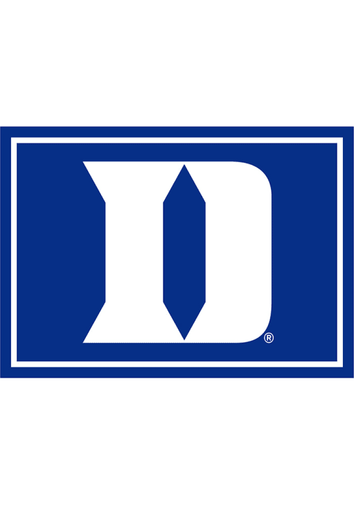 Duke Blue Devils 8x11 Spirit Interior Rug - Royal Blue