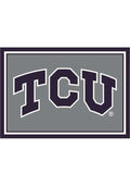 TCU Horned Frogs 4x6 Spirit Interior Rug - Ash