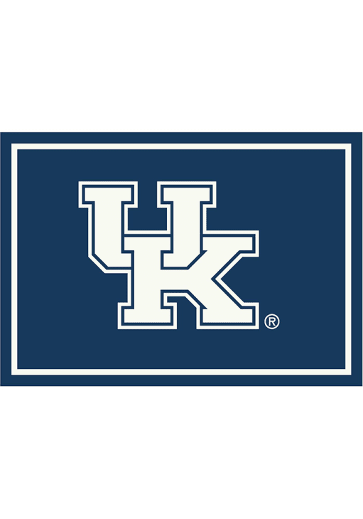 Kentucky Wildcats 6x8 Spirit Interior Rug - Royal Blue