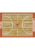 Texas Longhorns 8x11 Courtside Interior Rug - Orange