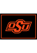 Oklahoma State Cowboys 3x4 Area Interior Rug - Black
