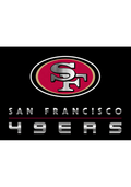 San Francisco 49ers 4x6 Interior Rug - Red