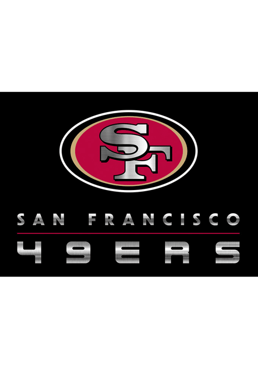 San Francisco 49ers 4x6 Interior Rug - Red