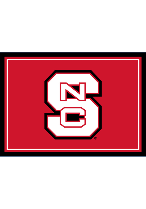 NC State Wolfpack 8x11 Spirit Interior Rug - Red